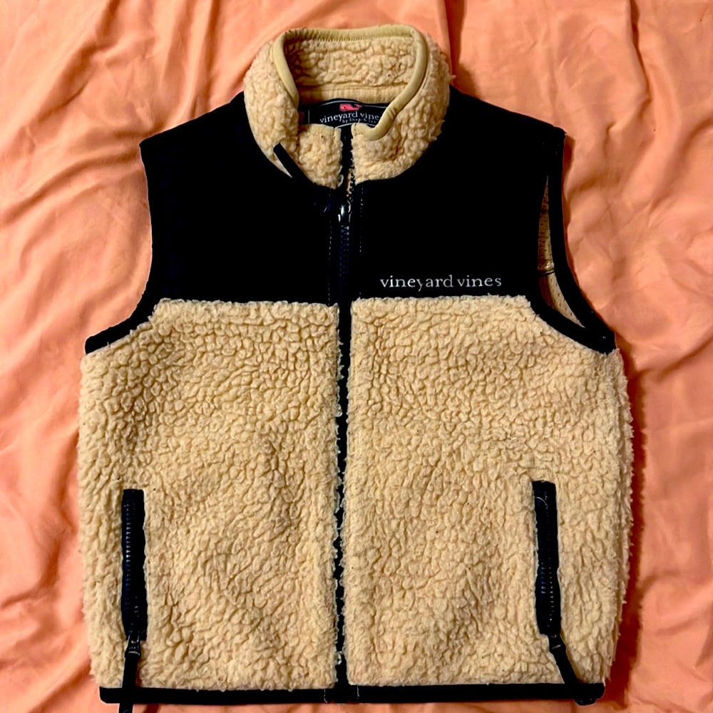 Vineyard Vines Boys Sherpa Vest